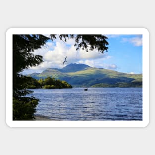 Ben Lomond from Luss Sticker